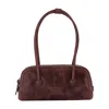 Margesherwood Embossed-logo Leather Shoulder Bag In Black
