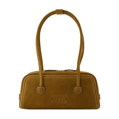 Margesherwood Soft Baguette Shoulder Bag In Brown