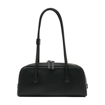 Margesherwood Soft Baguette Shoulder Bag In Black