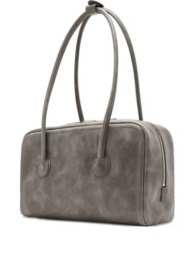 Margesherwood Soft Boston Bag In Gray