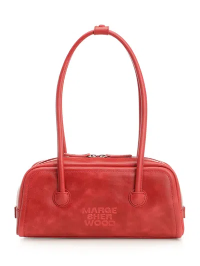 MARGESHERWOOD SOFT BOSTON EW HANDBAGS RED