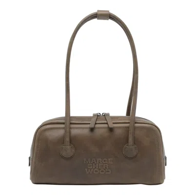 Margesherwood Soft Boston Ew Shoulder Bag In Brown
