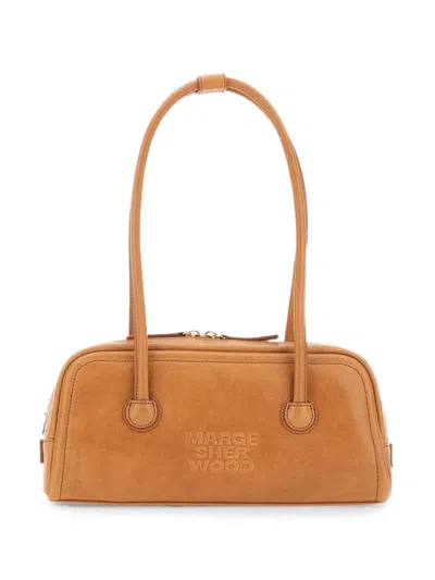 Margesherwood Soft Boston Ew Shoulder Bag In Neutral