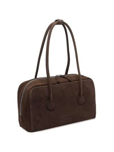 Margesherwood Soft Boston Shoulder Bag In Brown