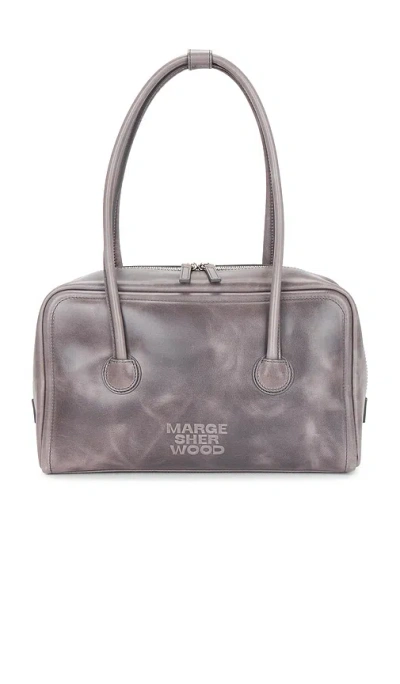 Margesherwood Soft Boston Shoulder Bag In Mauve