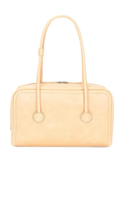 Margesherwood Soft Boston Shoulder Bag In Sand