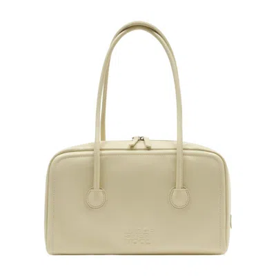 Margesherwood Soft Boston Shoulder Bag In Neutral