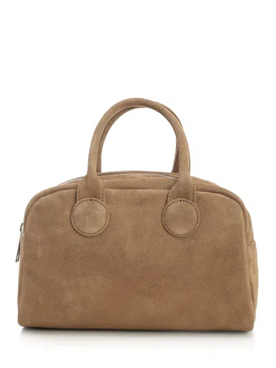 Margesherwood Soft Bowling Handbags Beige In Brown