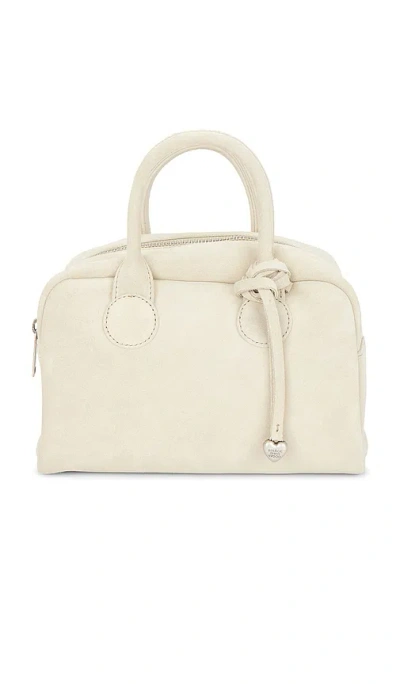 Margesherwood Soft Bowling Top Handle Bag In Neutral