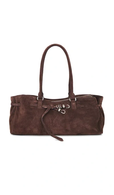 Margesherwood Soft Grandma Shoulder Bag In Brown