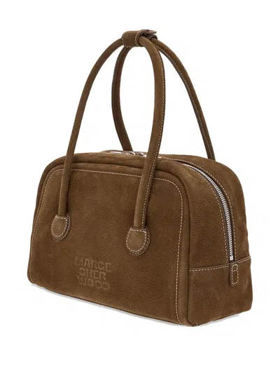 Margesherwood Soft Top-handle Tote Bag In Brown