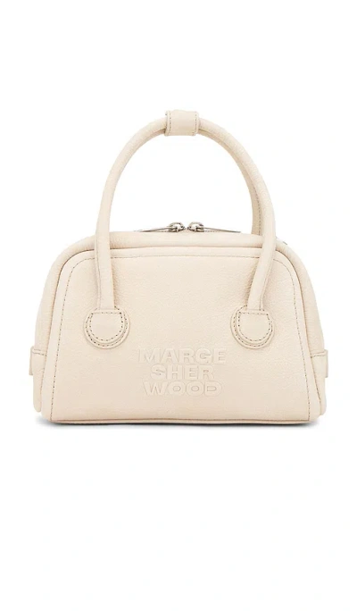 Margesherwood Soft Tote Mini Bag In Nude Nubuck