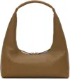 Margesherwood Ssense Exclusive Brown Shoulder Bag In Vintage Camel Washed