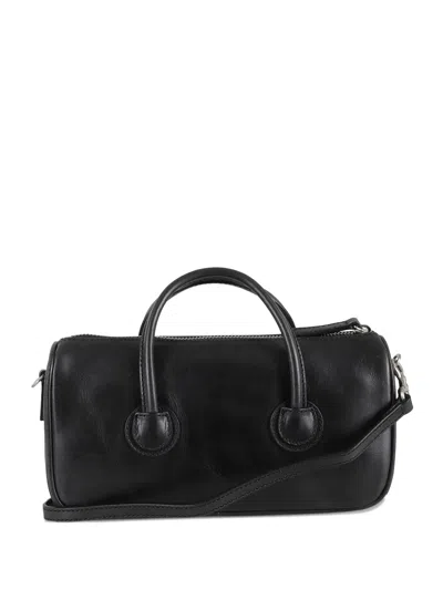 Margesherwood Top-handle Leather Tote Bag In Black