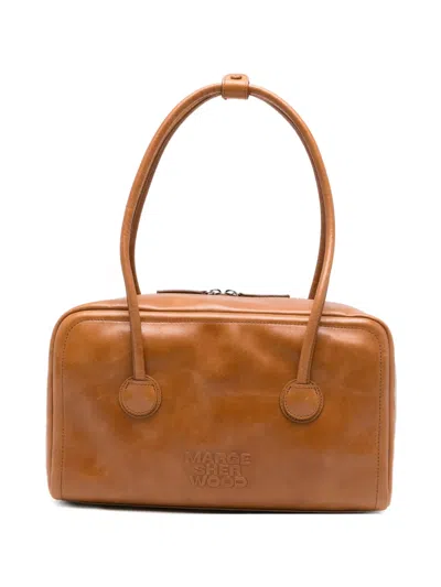 Margesherwood Top-handle Zip Tote Bag In Brown