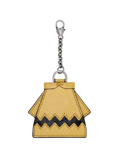 Margesherwood X Peanuts™ Crinkle-texture Charm In Yellow
