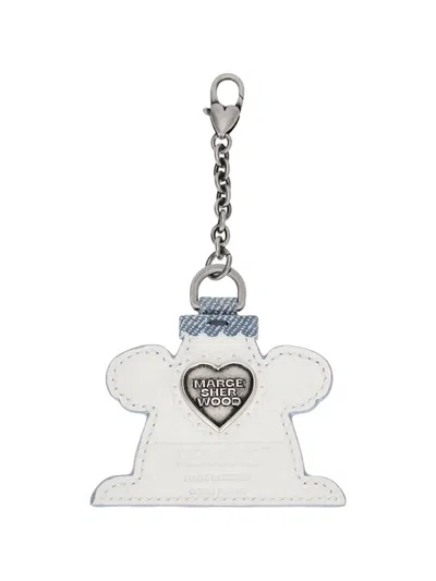 Margesherwood X Peanuts™ Heart-detail Charm In White