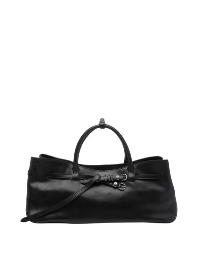 Margesherwood Xl Grandma Used Handbag In Black
