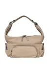 Margesherwood Zip City Hobo Ew Mini Shoulder Bag In Neutral