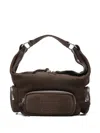 Margesherwood Zip-fastening Pocketed Tote Bag In Brown