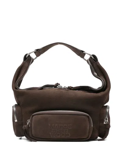Margesherwood Zip-fastening Pocketed Tote Bag In Brown