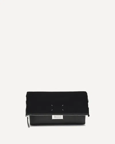 Margiela 5ac Hobo Medium Shoulder Bag In Black