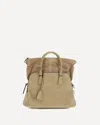 Margiela Beige Calf Leather Bos Taurus Shoulder Bag In Brown