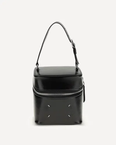 Margiela Big Cube Bucket Bag In Black