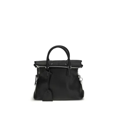 Margiela Black Calf Leather Bos Taurus Shoulder Bag