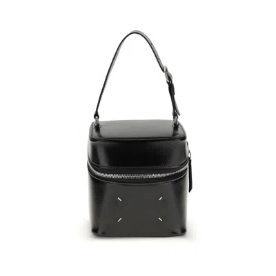 Margiela Black Calf Leather Bos Taurus Shoulder Bag