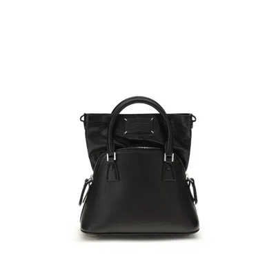 Margiela Black Goatskin Shoulder Bag