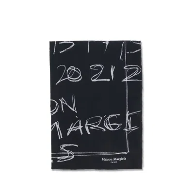 Margiela Black Silk Scarf