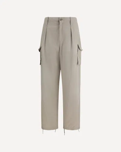 Margiela Cargo Pants In Textured Cotton In Neutral