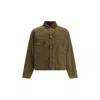 Margiela Cotton Sport Jacket In Brown