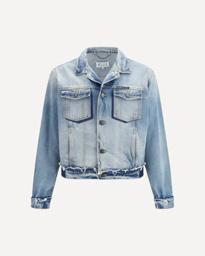 Margiela Jacket Cotton Denim In Blue