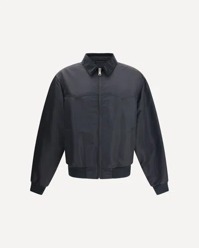 Margiela Jacket With Yoke Detail In Black