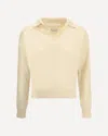 Margiela Cream Fleece Wool Sweater In Yellow