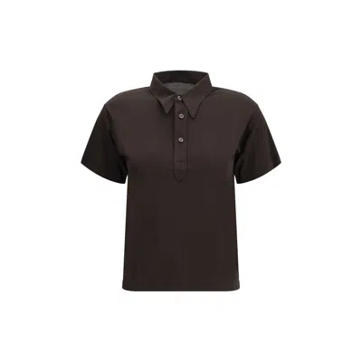 MARGIELA SEMI-SHEER POLO SHIRT