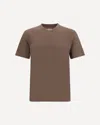 Margiela Multicolor Cotton T-shirt In Brown