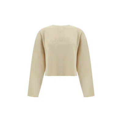 Margiela Sweatshirt In Sand