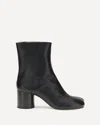 Margiela Tabi Ankle Boots In Black