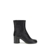 Margiela Tabi Ankle Boots In Black