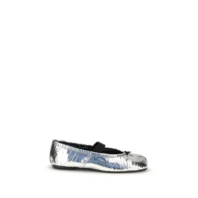 Margiela Tabi Ballerina In Multi