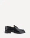 Margiela Tabi Loafers In Black