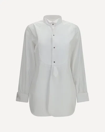 Margiela Tuxedo Shirt In White