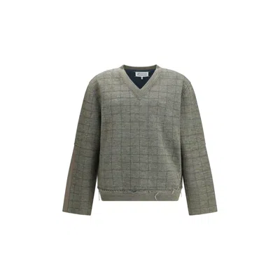 Margiela V-neck In Green