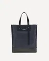 Margiela Vertical Tote Bag In Blue