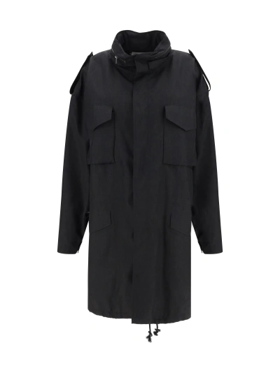 Margiela Women Jacket In Black