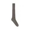 Margiela Wool Socks In Gray