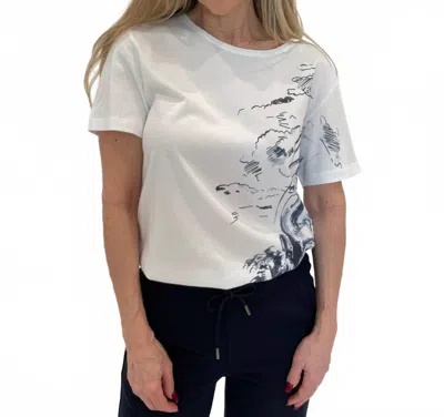 Margittes Graphic Tee In Weiss In White